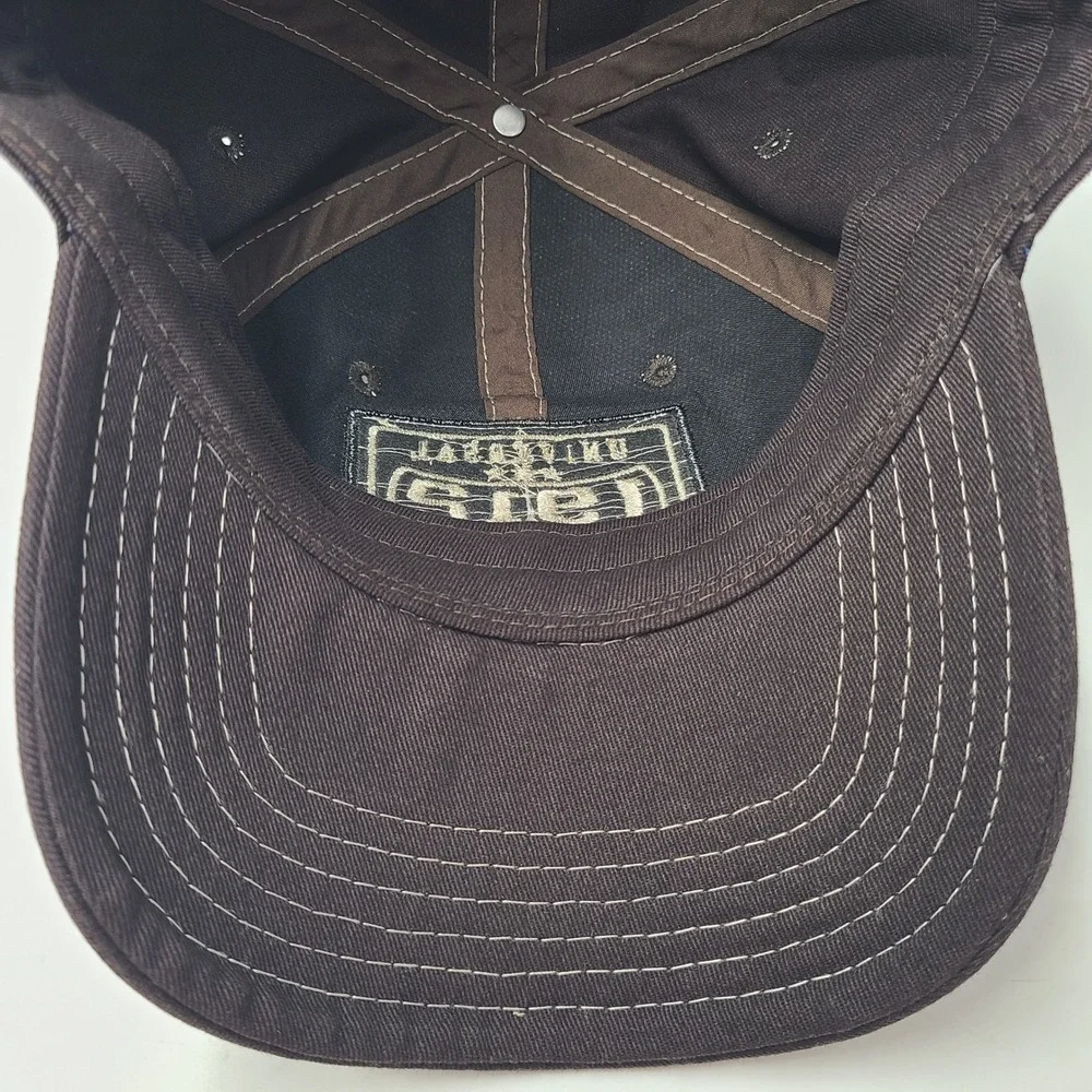 Universal Studios Hat Adjustable Brown Distressed Patch 1912 Logo Casual Men